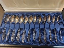 12 silver spoons, 167 gr