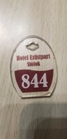 844-es Relikvia Ezüstpart  Szallodai , Hotel kulcstartó  kulcs