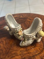 Porcelain shoes. In pairs