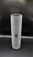 Fischer cracked glass vase