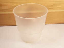 Retro old plastic cup Petőfi mgtsz. Wheelbarrow 0.5 l - circa 1970s