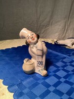 Chef Russian porcelain figure.