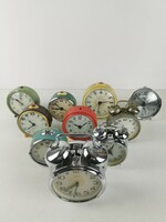 Retro 10 clocks / desk clock mom vityaz amber etc / alarm clock / mechanical / old Russian winder