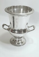 French silver-plated champagne bucket, champagne cooler, wine cooler