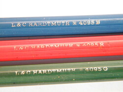 Old l & c hardtmuth 4095 mephisto fountain pens 3 pcs