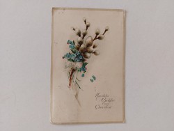 Régi képeslap 1923 levelezőlap barka nefelejcs