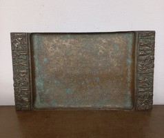 Tevan margit tray with patina