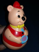 Vinyl toy bear making an old Keljfeljancs sound, rare 17 cm according to the pictures