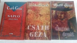 Csáth Géza 3 könyve együtt