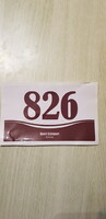 826-Os relic Silver Coast Salloda, hotel room, door sticker
