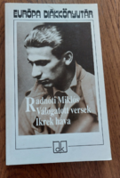 Radnóti Miklós válogatott versek - Ikrek hava - Európa Diákkönyvtár sorozat 1994 -  könyv