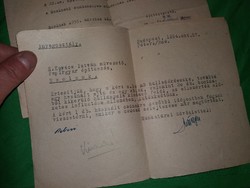 1955. H. Kovács István felmondási iratai, ennek dokumentumai képek szerint