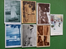 7 postcards