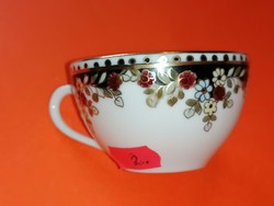 ﻿Zsolnay sissy pattern coffee cup, 2 for replacement.