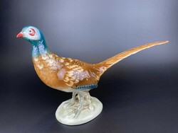 Royal dux on a porcelain pheasant