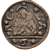 Italian states Venice, Venice, Bezzo, 6 Bagattini copper coins