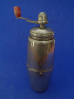 Retro metal pepper grinder