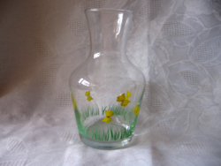 Butterfly spring vase for Easter decoration, hyacinth planter