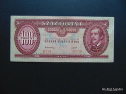 100 forint 1949 B 124 Rákosi címer ! Szép ropogós bankjegy