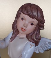 Goebel angyalka hópehellyel (37 cm) --- NAGYMÉRETŰ
