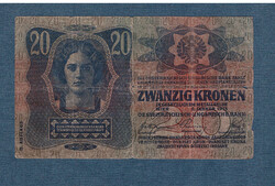 20 Korona 1913 II. Kiadás VG   bélyegzés nélkül