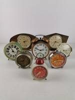 Retro 8 clocks / desk clock mom kandel jantar etc / alarm clock / mechanical / old Russian lady