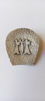 Israeli handmade silver brooch/pendant