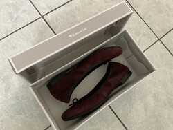 Tamaris bőr balerina cipő 37 újszerű