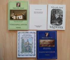 József Rakovszky book package (new volumes)