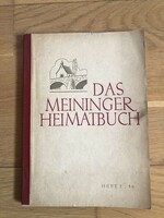 1956 -os Meininger város története c. német nyelvű könyv / füzet