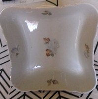 Nagyon antik porcelán  pörköltes tal 22x22x7 cm Koenig porcelán  X