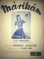 Antique sheet music! /1941/ Mary! He sings; Ilona Nagykovács