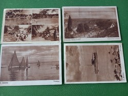 4 postcards from the 1950s