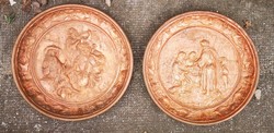 Leàraztam antique special cast iron Dernő wall bowl from Roznő, j1 or 2d, Slovakia, highlands.