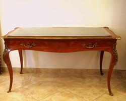 A 19th century neo-rococo desk made in the style of Louis XV
