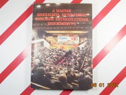 Minutes of the national meeting of the Hungarian Socialist Workers' Party
