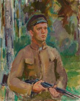 Magnus Enckell - A vadász - reprint