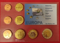 San Marino 2011.Euro tervezet.