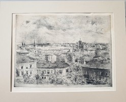 ELEKFY JENŐ -View from Várhegy-