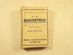 Retro ammonia pillow biogal pharmaceutical factory Debrecen manufacturer - from the 1970s