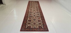 3225 Beautiful cleaned wool Persian running rug 255x80cm free courier