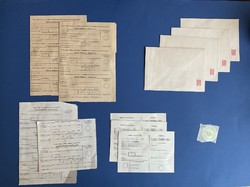 Retro postal rate envelopes forms