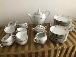 12 Personal Bavarian cake and coffee sets
