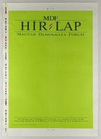 1M183 mdf - Hungarian Democratic Forum political poster