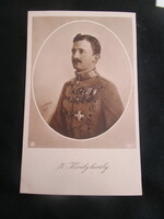 1917 Last Hungarian king iv. Károly era photo photo sheet decorated uniform + awards