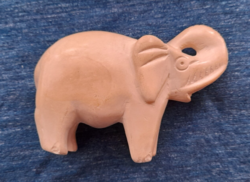 Vintage soapstone elephant