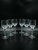Set of 6 schnapps glasses
