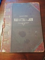 Kalotaszeg stitched album - antique book