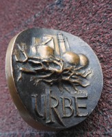 Urbe pro Szeged - andrás lapis, Szeged – pro urbe ö. Br. Small plastic, 67-62 mm
