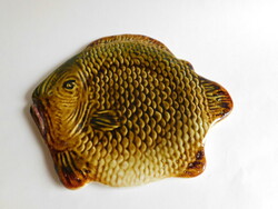 Kispest Gránit hal alakú tányér